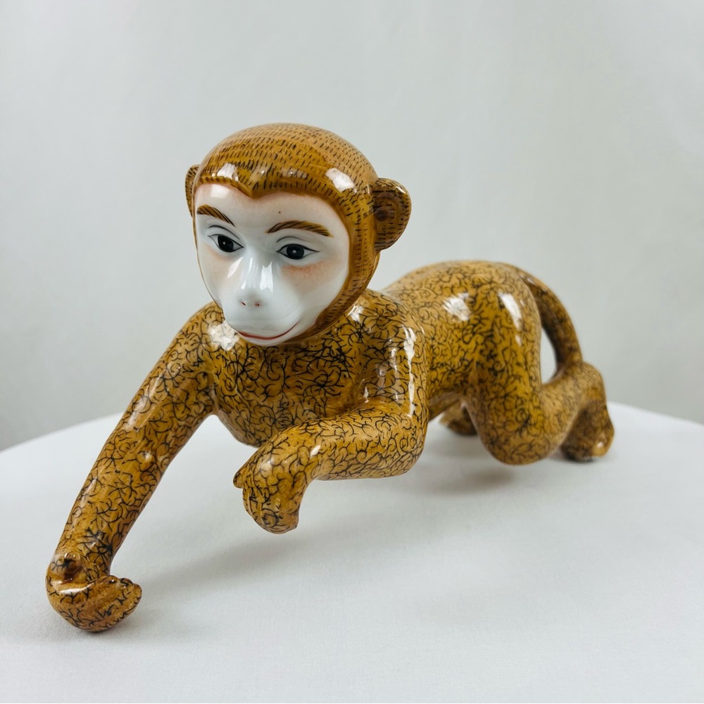 ⭐️HOST PICK⭐️ Unique Monkey Porcelain Figurine